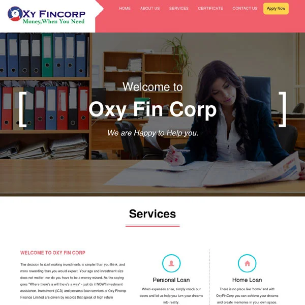 oxy fincorp