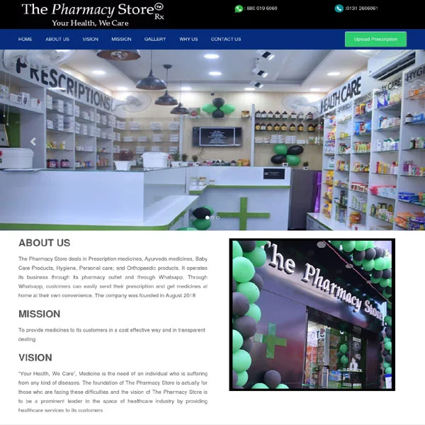 the pharmacy store